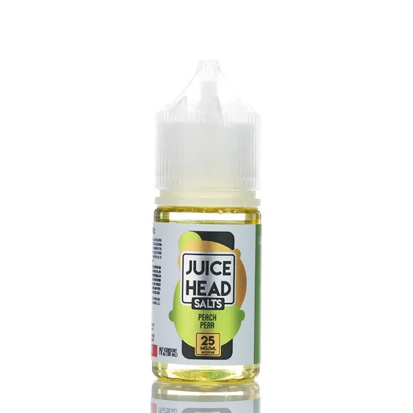 Juice Head TFN Salts - Peach Pear - 30ml - Black Coral